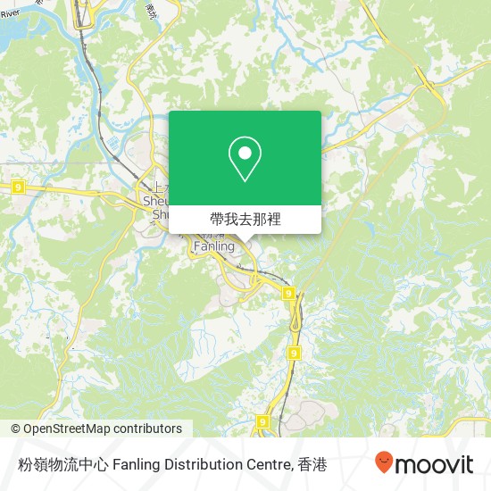 粉嶺物流中心 Fanling Distribution Centre地圖