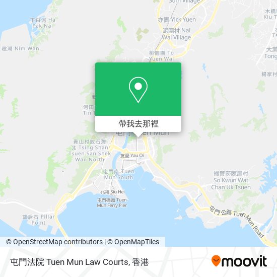 屯門法院 Tuen Mun Law Courts地圖