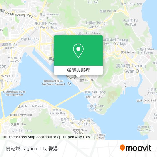 麗港城 Laguna City地圖