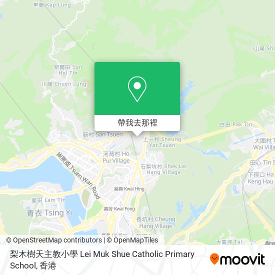 梨木樹天主教小學 Lei Muk Shue Catholic Primary School地圖