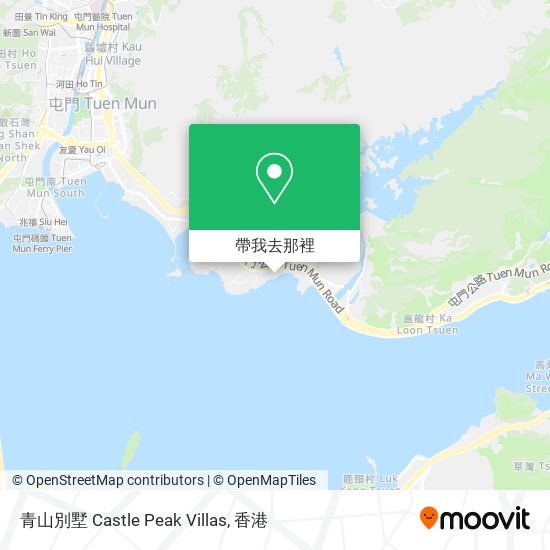 青山別墅 Castle Peak Villas地圖