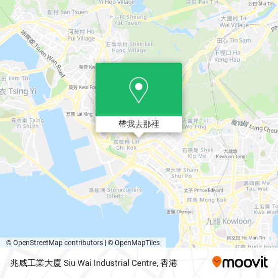 兆威工業大廈 Siu Wai Industrial Centre地圖