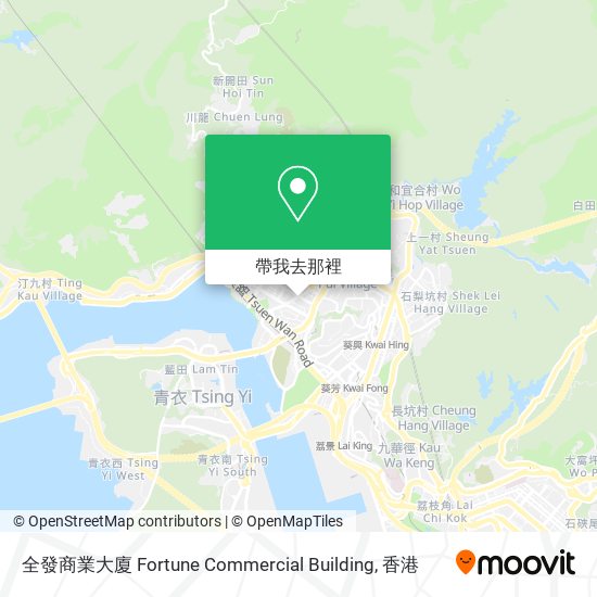 全發商業大廈 Fortune Commercial Building地圖