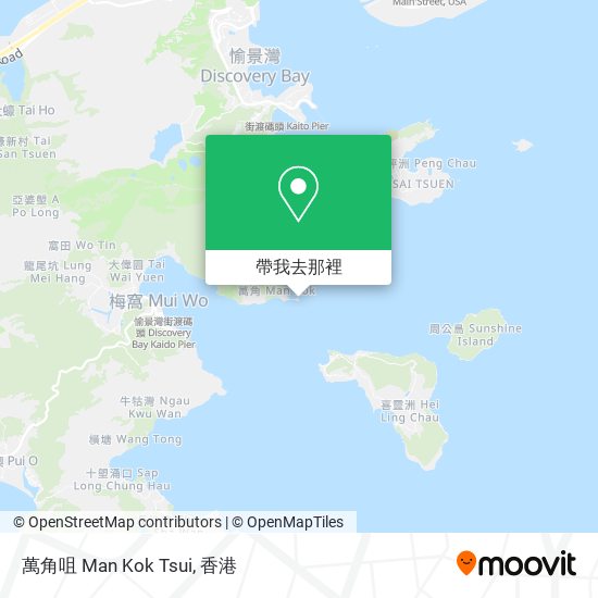 萬角咀 Man Kok Tsui地圖