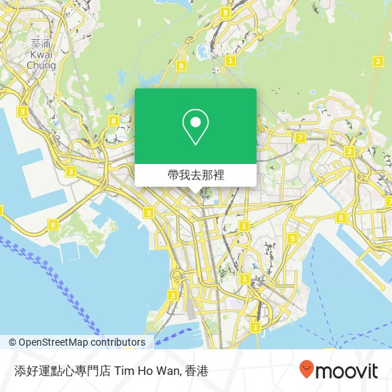 添好運點心專門店 Tim Ho Wan地圖