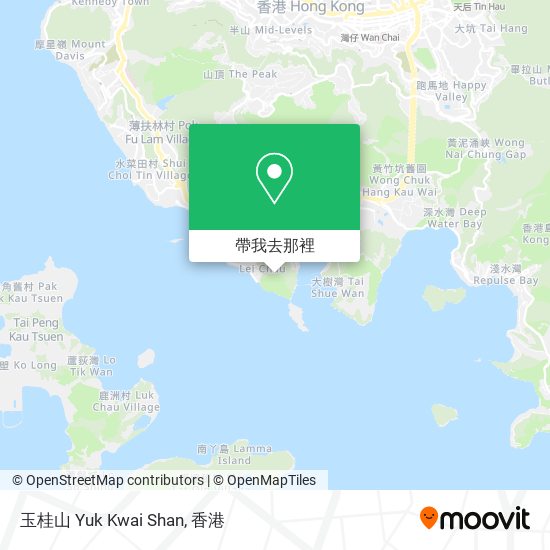 玉桂山 Yuk Kwai Shan地圖