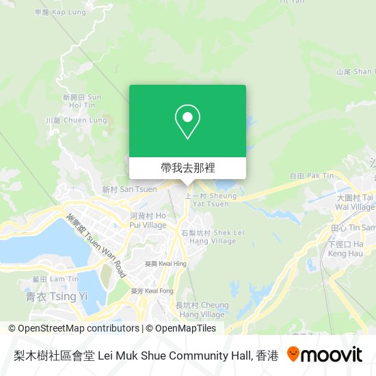 梨木樹社區會堂 Lei Muk Shue Community Hall地圖