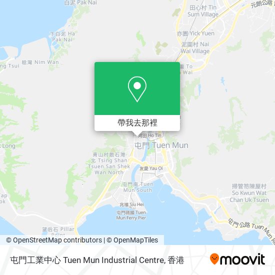 屯門工業中心 Tuen Mun Industrial Centre地圖