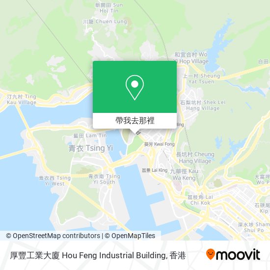 厚豐工業大廈 Hou Feng Industrial Building地圖