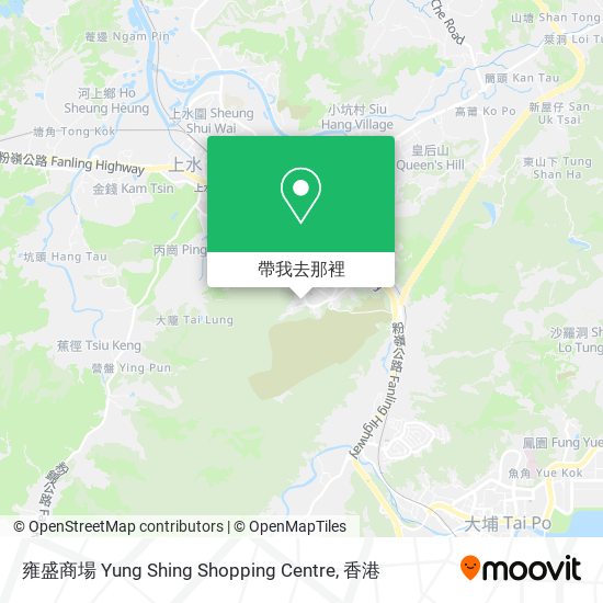 雍盛商場 Yung Shing Shopping Centre地圖