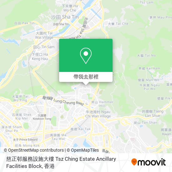 慈正邨服務設施大樓 Tsz Ching Estate Ancillary Facilities Block地圖