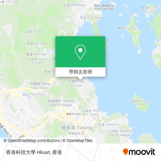 香港科技大學 Hkust地圖