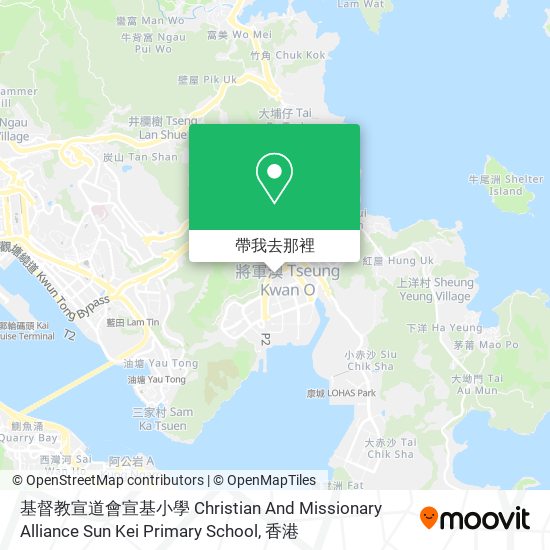 基督教宣道會宣基小學 Christian And Missionary Alliance Sun Kei Primary School地圖