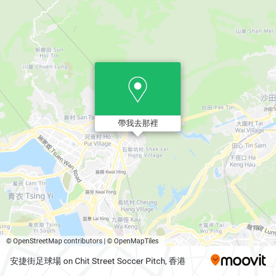 安捷街足球場 on Chit Street Soccer Pitch地圖