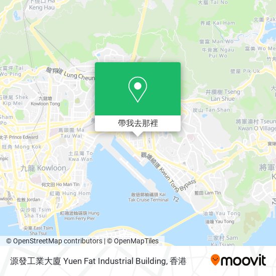 源發工業大廈 Yuen Fat Industrial Building地圖