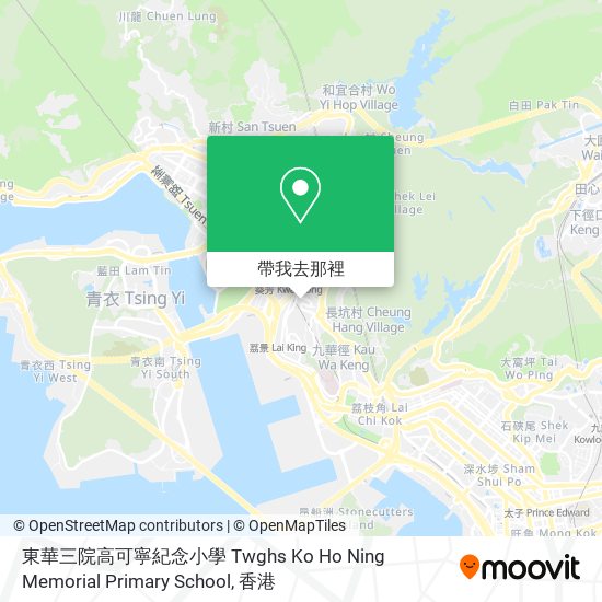東華三院高可寧紀念小學 Twghs Ko Ho Ning Memorial Primary School地圖