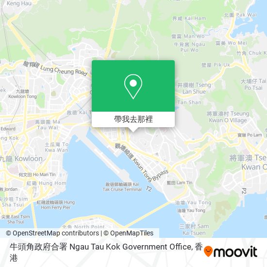 牛頭角政府合署 Ngau Tau Kok Government Office地圖