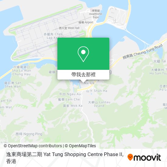 逸東商場第二期 Yat Tung Shopping Centre Phase II地圖