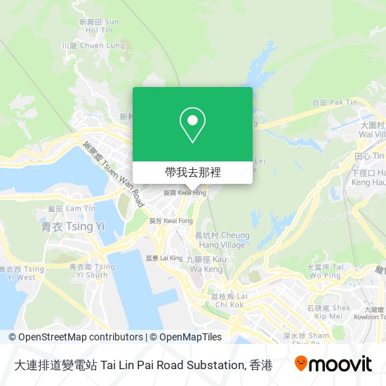 大連排道變電站 Tai Lin Pai Road Substation地圖