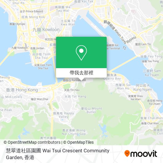 慧翠道社區園圃 Wai Tsui Crescent Community Garden地圖