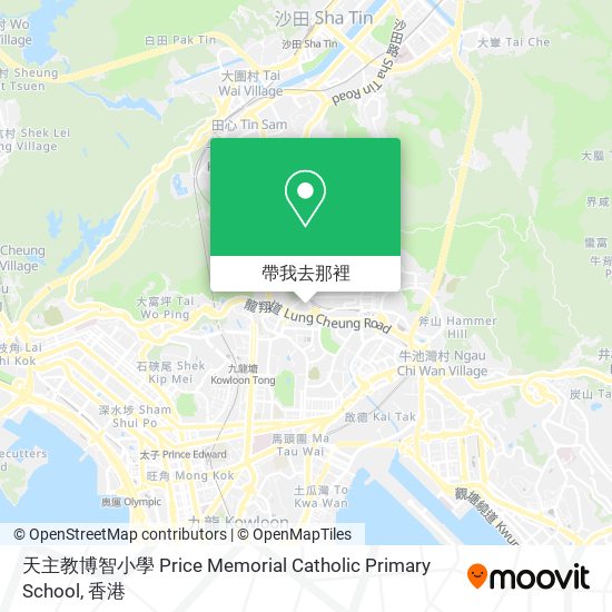 天主教博智小學 Price Memorial Catholic Primary School地圖