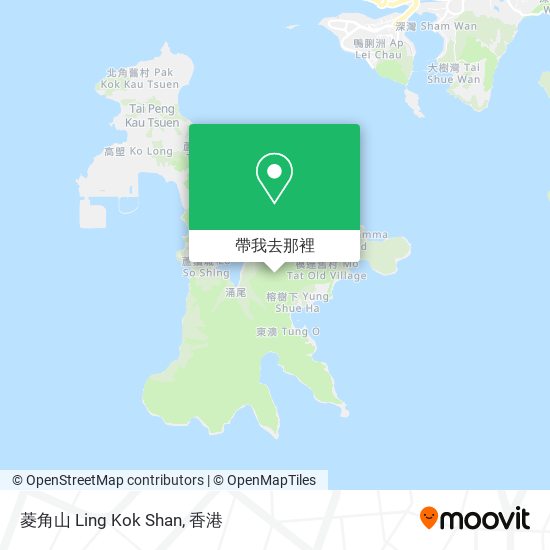 菱角山 Ling Kok Shan地圖