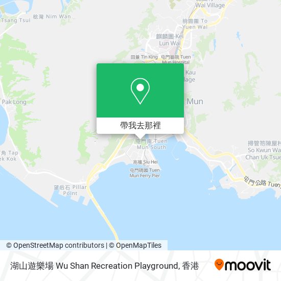 湖山遊樂場 Wu Shan Recreation Playground地圖