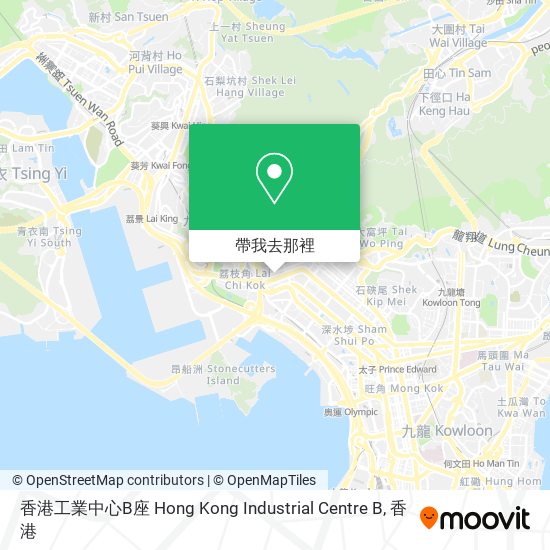 香港工業中心B座 Hong Kong Industrial Centre B地圖