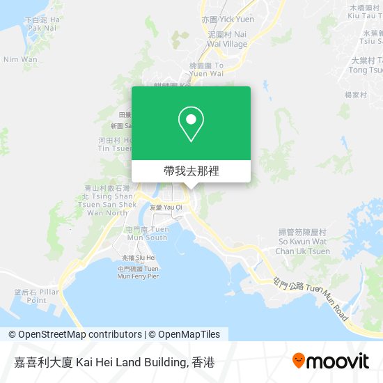 嘉喜利大廈 Kai Hei Land Building地圖