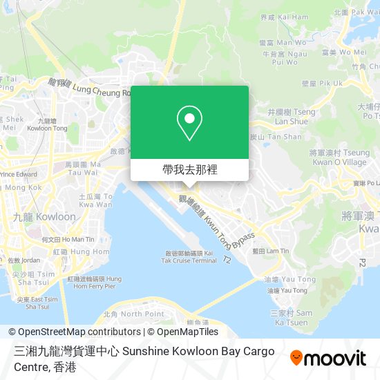 三湘九龍灣貨運中心 Sunshine Kowloon Bay Cargo Centre地圖