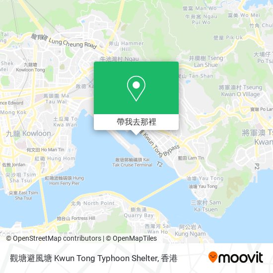 觀塘避風塘 Kwun Tong Typhoon Shelter地圖