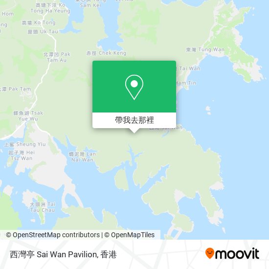 西灣亭 Sai Wan Pavilion地圖