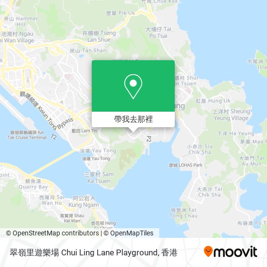 翠嶺里遊樂場 Chui Ling Lane Playground地圖