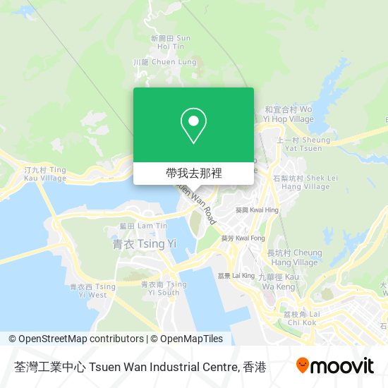 荃灣工業中心 Tsuen Wan Industrial Centre地圖