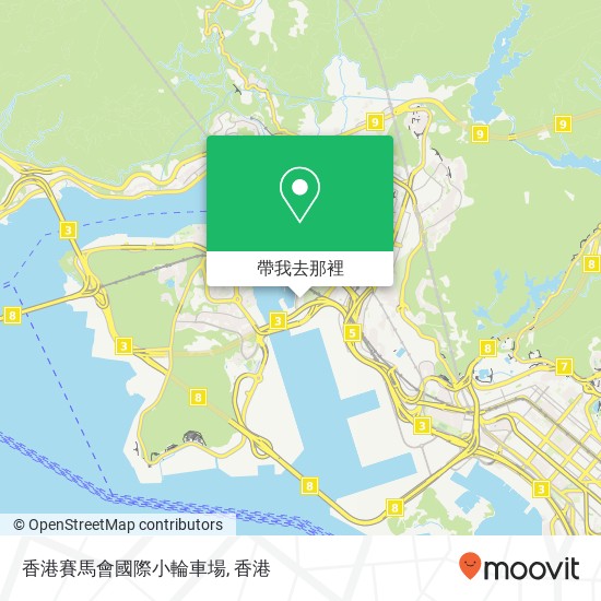 香港賽馬會國際小輪車場地圖