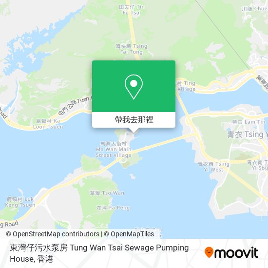 東灣仔污水泵房 Tung Wan Tsai Sewage Pumping House地圖