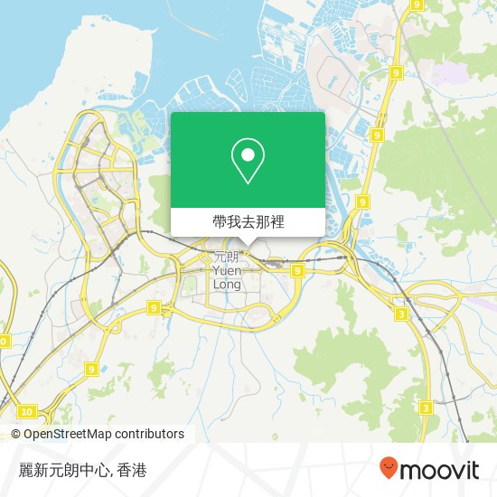 麗新元朗中心地圖