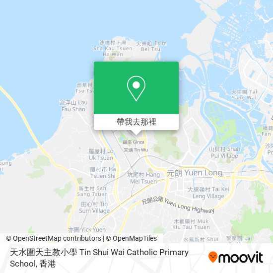天水圍天主教小學 Tin Shui Wai Catholic Primary School地圖