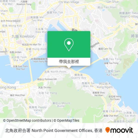 北角政府合署 North Point Government Offices地圖