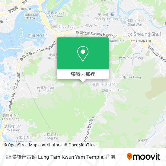 龍潭觀音古廟 Lung Tam Kwun Yam Temple地圖