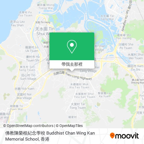 佛教陳榮根紀念學校 Buddhist Chan Wing Kan Memorial School地圖