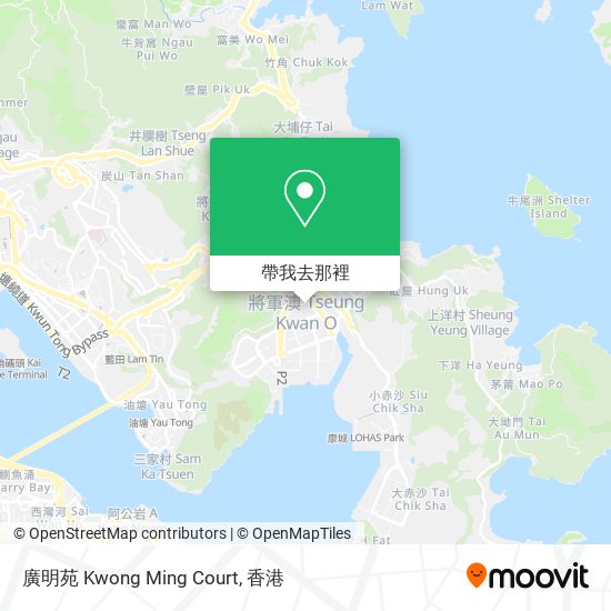 廣明苑 Kwong Ming Court地圖