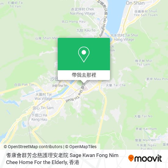 耆康會群芳念慈護理安老院 Sage Kwan Fong Nim Chee Home For the Elderly地圖