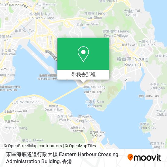 東區海底隧道行政大樓 Eastern Harbour Crossing Administration Building地圖