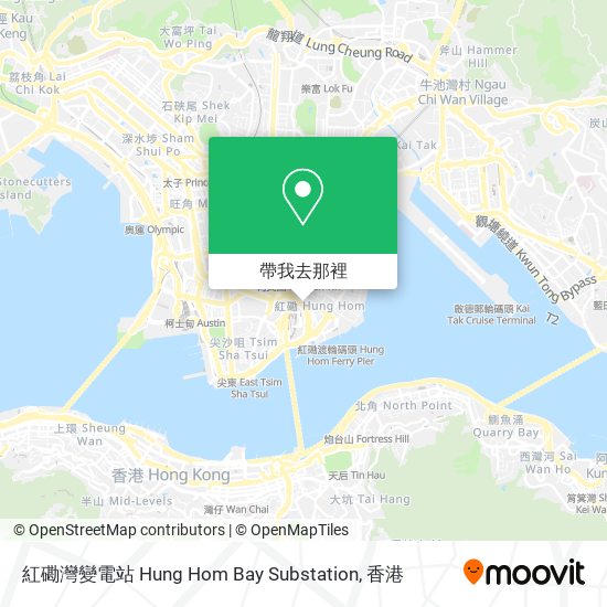 紅磡灣變電站 Hung Hom Bay Substation地圖
