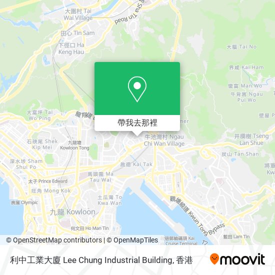 利中工業大廈 Lee Chung Industrial Building地圖