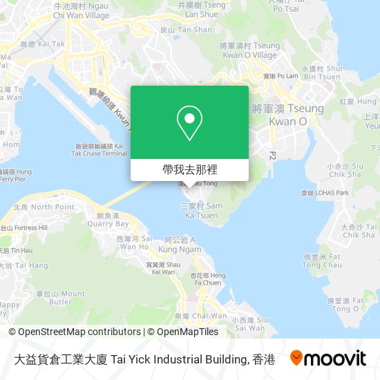 大益貨倉工業大廈 Tai Yick Industrial Building地圖