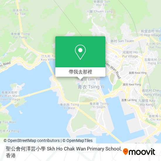 聖公會何澤芸小學 Skh Ho Chak Wan Primary School地圖