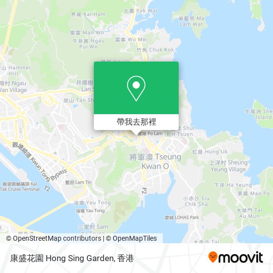 康盛花園 Hong Sing Garden地圖