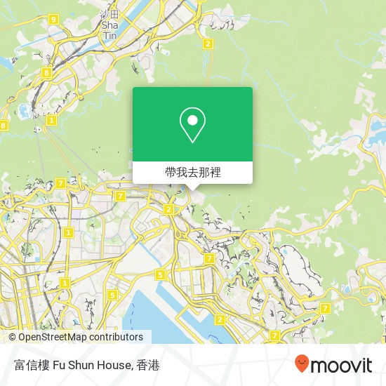 富信樓 Fu Shun House地圖